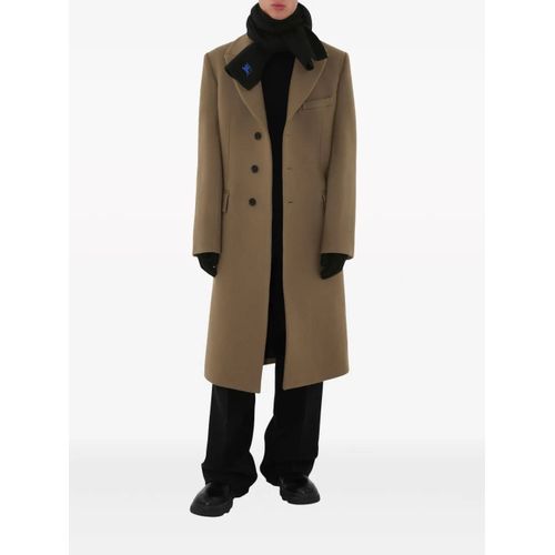 Burberry Gants En Maille À Broderies Ekd - Noir