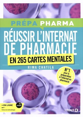 Réussir L'internat De Pharmacie En 265 Cartes Mentales