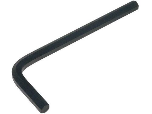Cle Allen tete 5mm bras 80mm en acier chrome-vanadium