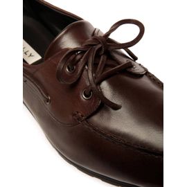 Bally Chaussures Bateau Plume - Marron