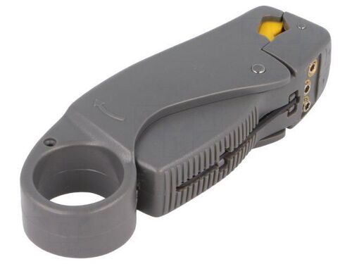 Pinces a denuder pour cable coaxial - 3 lames