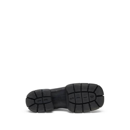 Diesel Bottines D-Tex-Oiled En Cuir - Noir