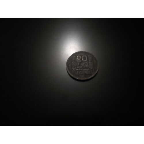 Pièce 20 Francs Algérie 1956
