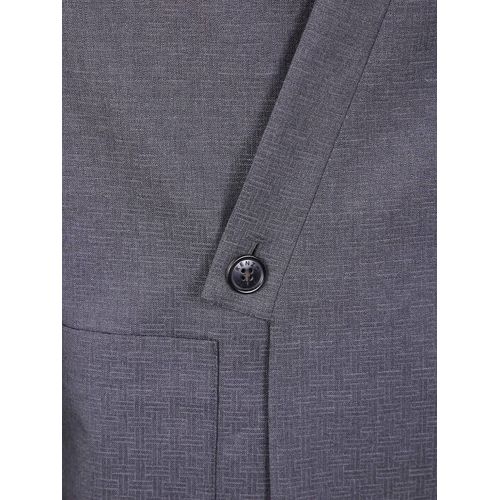 Kenzo Veste En Laine À Boutonnière Croisée - Gris