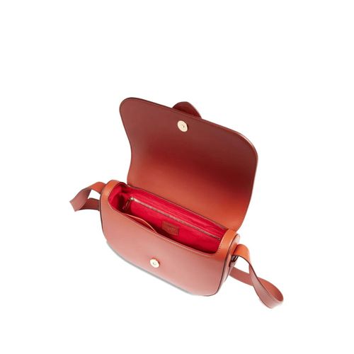 Lancel sac à bandoulière Sienna médium en cuir - Marron