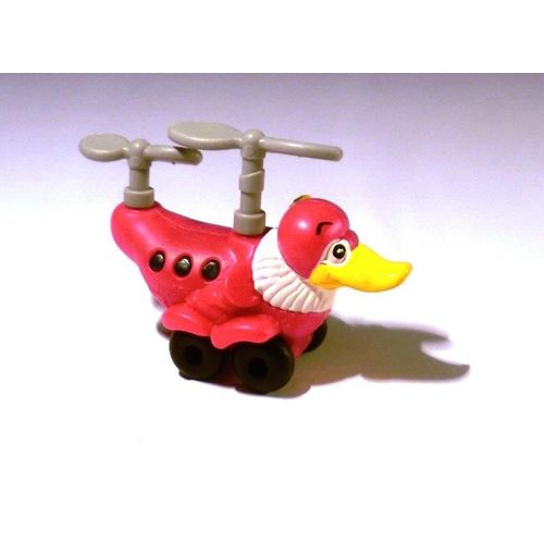 Figurine "Kinder" (1999) - Hélico-Canard, Roues Bombées (K00n107 / K00-107)