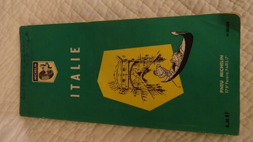 Guide Vert Michelin 1961 Italie