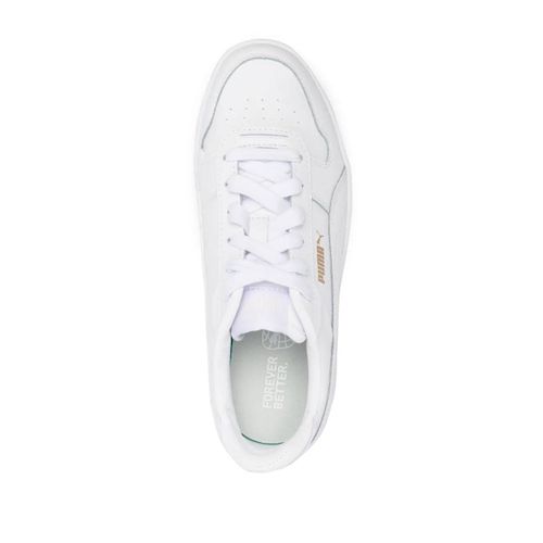 Puma Baskets Carina À Logo Imprimé - Blanc