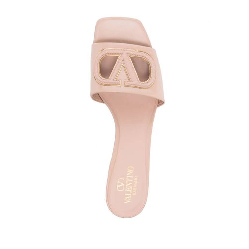 Valentino Garavani Sandales 60 Mm À Découpe Vlogo - Tons Neutres