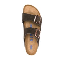 Birkenstock Sandales Arizona En Cuir - Marron