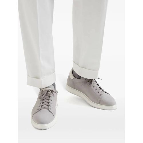 Brunello Cucinelli Baskets En Cuir - Gris - 42
