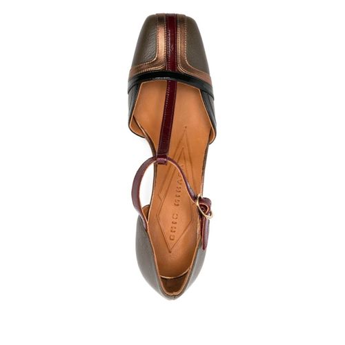 Chie Mihara Escarpins À Talon Épais 45 Mm - Vert