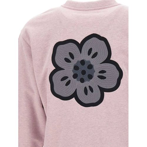 Kenzo Pull Boke Flower À Col Rond - Rose