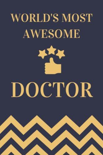 Doctor Gifts: Lined Blank Notebook Journal, A Funny And Appreciation Thank You Gift For Doctors To Write In