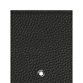 Montblanc portefeuille en cuir à fini grainé - Noir