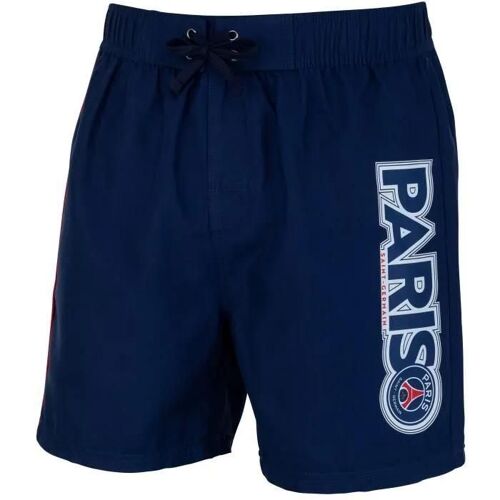 8 Ans - Short De Bain Enfant - Paris Saint Germain - Psg - Polyester - Bleu - Non Imperméable