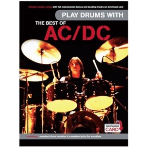 Play Drums With The Best Of Ac/Dc Book/Online Audio