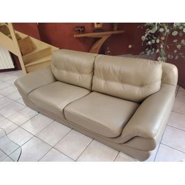 Canapé Cuir 3places Octobre 2023 Cuir Vachette