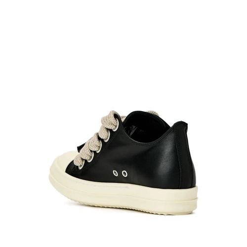 Rick Owens Baskets Basses Jumbolaced - Noir