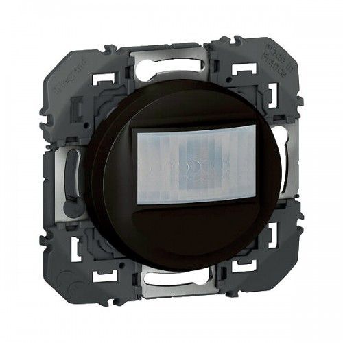 Détecteur de mouvements 2 fils sans neutre - noir - Dooxie LEGRAND