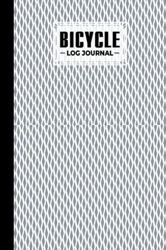 Bicycle Log Journal: Bicycling Ride Journal Rhombuses Cover, Record Your Rides And Performances, Gift Idea For Off Road Biking Cycling Enthusiasts | 120 Pages, Size 6" X 9" | By Harri Hartwig