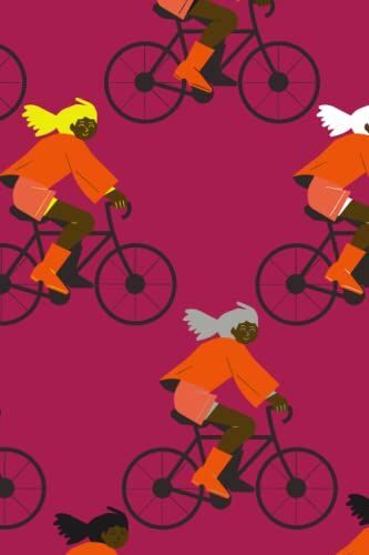 Cycling Cycle Bike Bicycle Woman Mask Practice Notepad Notebook| Journal For Child, Family, Friend And Yourself 120 Lined Pages 6 X 9 Inches: 120 ... School, Office, Lists, Teachers And Diary