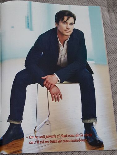 Poster A4 Matthew Bomer (Fbi Duo Très Spécial)