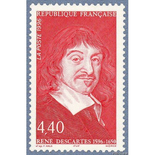 Timbre De 1996 René Descartes 1596-1650 2995