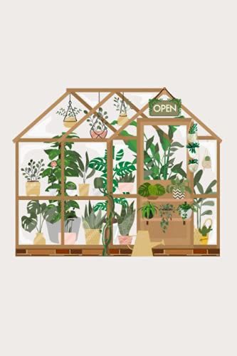 Greenhouse Journal: 100 Pages Of Lined Paper