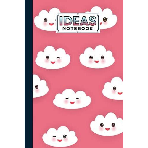 Ideas Notebook: Clouds Set Cover Ideas Notebook, Ideas Journal/Mini Ideas Notebook/Pocket Idea Log Book 120 Pages - Size 6" X 9" By Jose Wolter