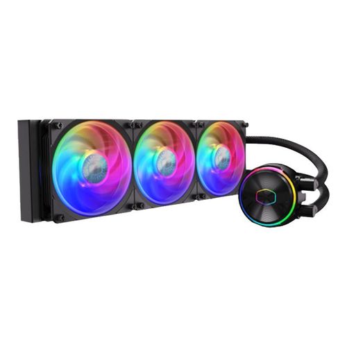 Cooler Master MasterLiquid PL360 FLUX - Système de refroidissement liquide de processeur - Taille de radiateur : 360 mm - (pour : LGA1156, AM2, AM2+, AM3, LGA1155, AM3+, LGA2011, FM1, FM2...