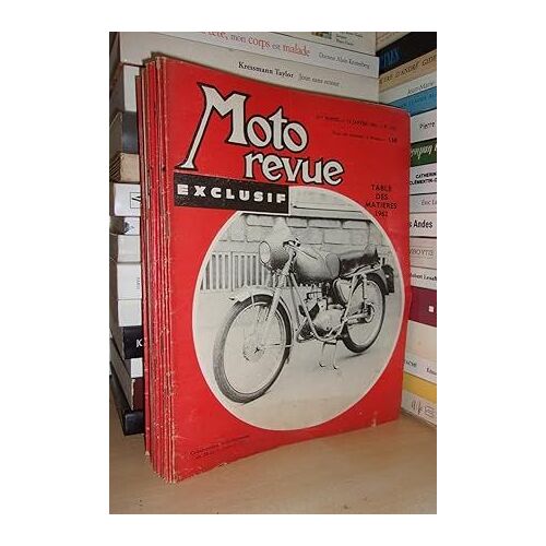 Moto Revue N° 1625: 19 Janvier 1963. 51e Année. (Table Des Matières 1962. Exclusif)