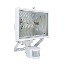 Projecteur à fixer à détection - BRILLIANT R7S - 118 mm, Tanko extérieur, max 400W, blanc