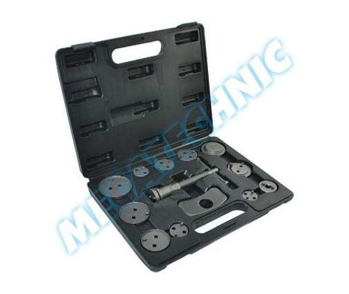 Coffret Repousse Piston Avec Adaptateurs Multi Marques - 12 Pièces