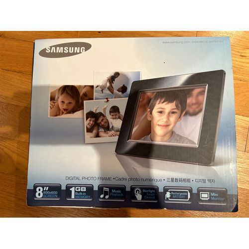 cadre photo numérique SAMSUNG SPF-85P