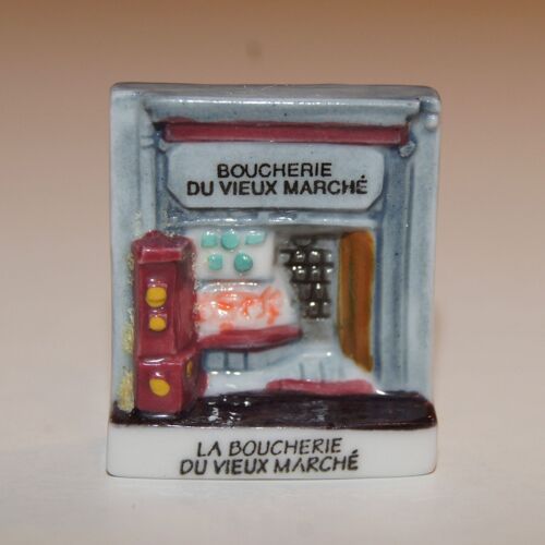 Fève "Boucherie Du Vieux Marché"