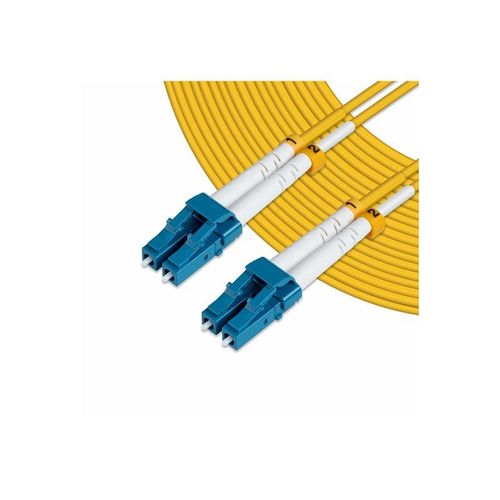 MicroConnect - Câble réseau - mode unique LC/UPC (M) pour mode unique LC/UPC (M) - 0.5 m - fibre optique - 9 / 125 micromètres - OS2 - sans halogène - jaune