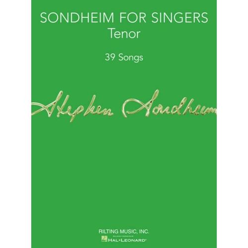 Sondheim For Singers: Tenor