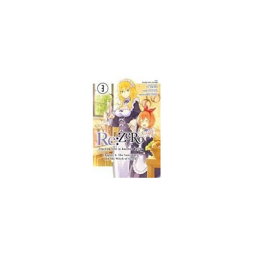 Re: Zero -Starting Life In Another World-, Chapter 4: The Sanctuary And The Witch Of Greed, Vol. 3 (Manga)