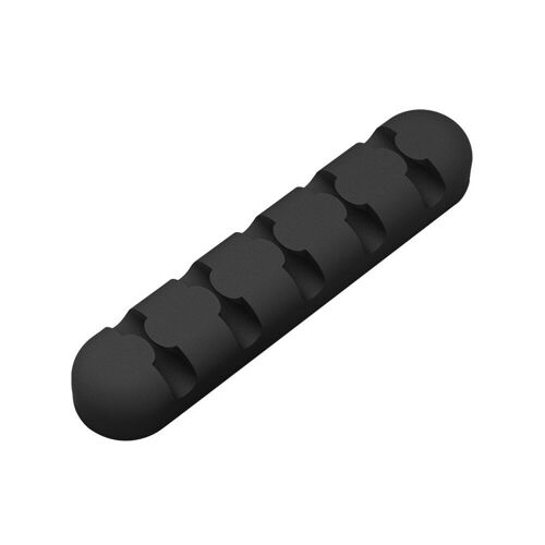 Organisateur de câbles en Silicone CBS5, enrouleur de câbles USB, bureau, Clips de gestion, support de câbles pour souris, organisateur de fils d'écouteurs