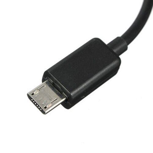Adaptateur 4 en 1 pour recharge Micro USB, câble adaptateur Hub OTG pour Galaxy Note/S3/S4/S5/Tab3 8.0 Xperia NX-02D/acro HDIS12S