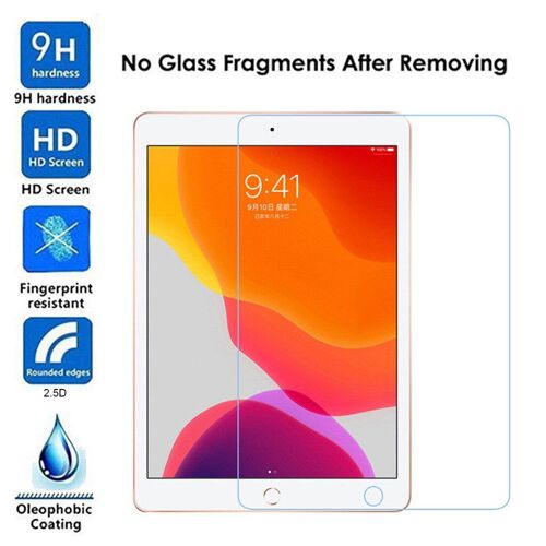 Protecteur D'écran Pour Ipad 8 10.2 Pouces, 1 Pièce, Film En Verre Trempé Transparent Hd, 8e Génération, 10.2 Pouces, 2020