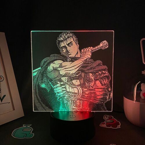 Lampe Led 3d À Deux Tons, Décoration De Table De Chambre À Coucher, Cadeau Sympa Pour Amis, Veilleuse