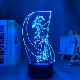 Lampe Led En 3d Au Néon, Anime Soul Eat Maka Algrange, Luminaire Décoratif D'intérieur, Idéal Comme Cadeau D'anniversaire