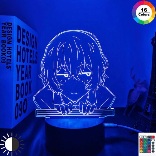 Lampe Au Néon Osamu Dazai Pour Chambre À Coucher, Gadget De Décoration, Cadeau D'anniversaire, Veilleuse Anime Nakahara Chuya