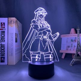 Lampe Led En 3d Au Néon Akame Ga Kill Esdeath, Luminaire Décoratif D'intérieur, Idéal Comme Cadeau D'anniversaire