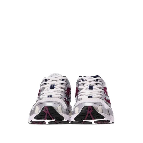 Mizuno Baskets En Cuir - Gris