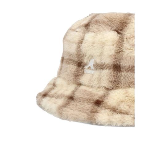 Kangol Bob À Carreaux - Tons Neutres