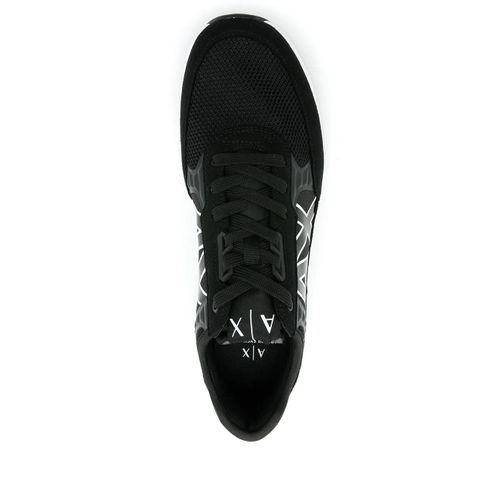 Armani Exchange Baskets À Logo Imprimé - Noir