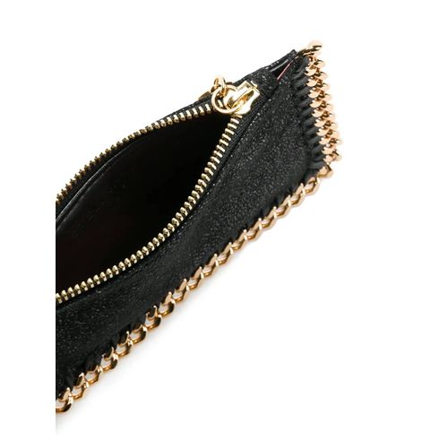 Stella McCartney porte-monnaie zippé Falabella - Noir